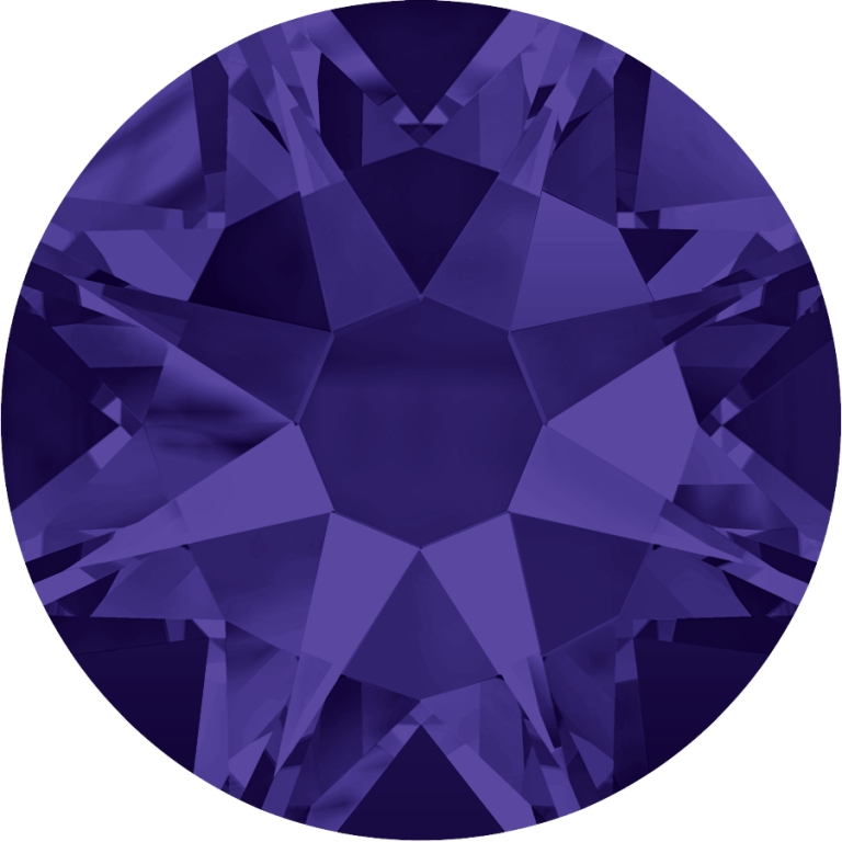 2088 SS16 Purple Velvet Glue on Stone Pack Qty 720pcs