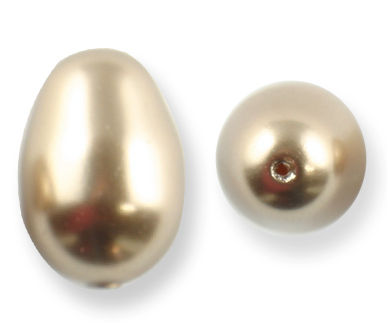 5821 11x8mm Bronze Pear Shaped Pearl PQ 10
