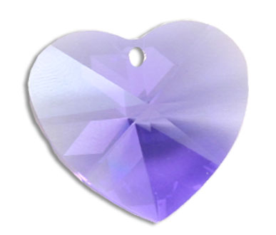 8781 28mm Blue Violet Heart Pack Qty 1