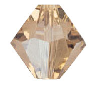 EU872 38mm* Crystal Almond Pack Qty 4 - Click Image to Close