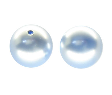 5810 7mm. Light Blue Pearls PQ 25