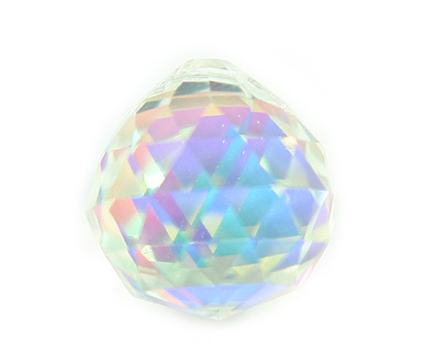 SL8550 15mm Crystal AB Sphere Pack of 12